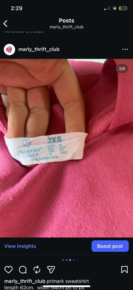 Primark Sweatshirts, size S / 36 / 8, photo 3