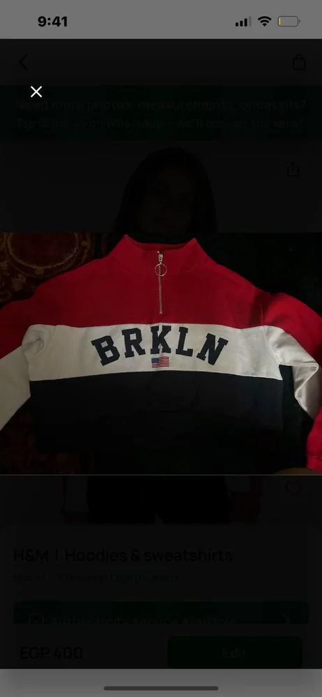 H&M Hoodies, size M / 38 / 10, photo 2