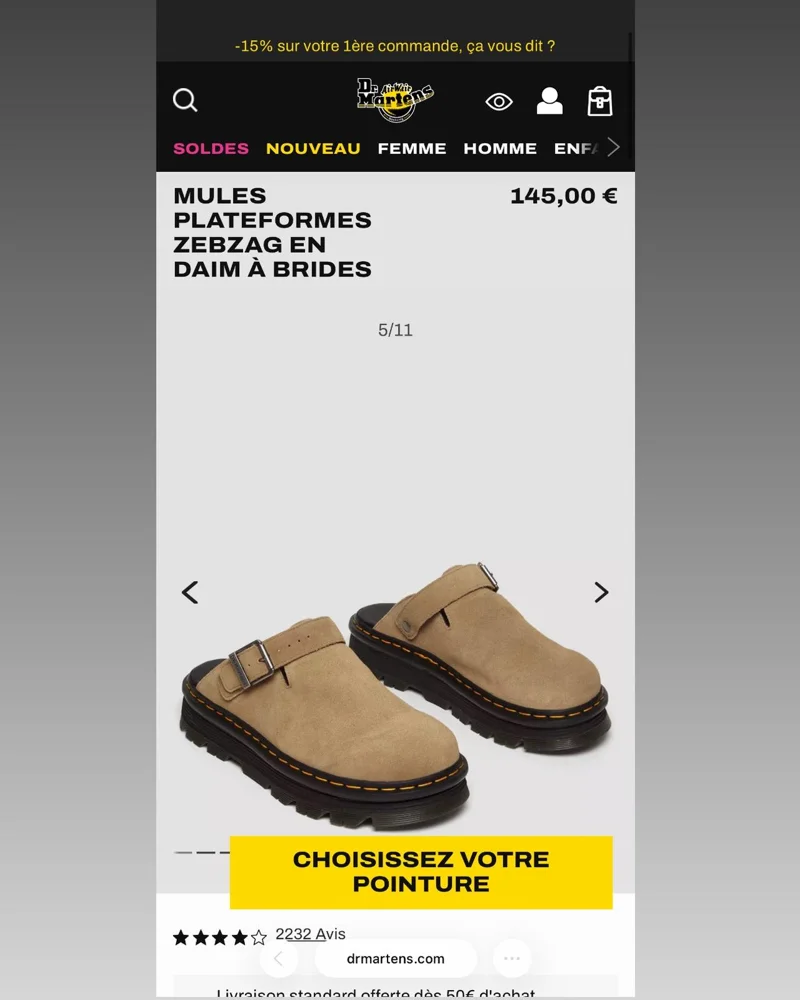 Dr. Martens Sneakers, size 39, photo 2