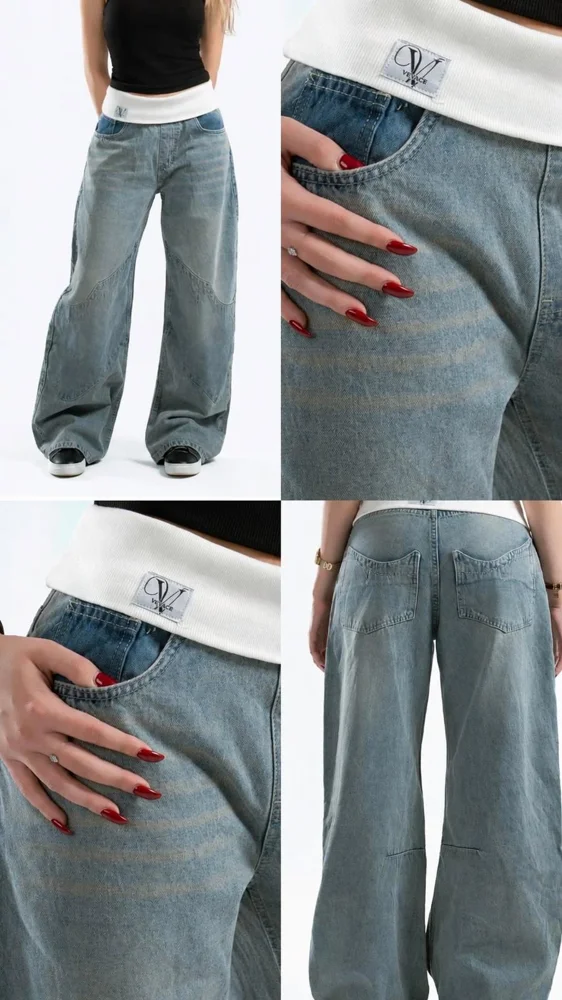 local brands Jeans, size XS / 34 / 6, photo 2