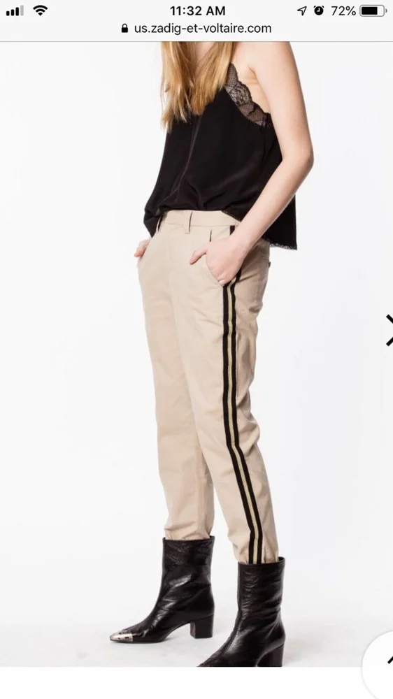 Zadig & Voltaire Pants, size S / 36 / 8, photo 2