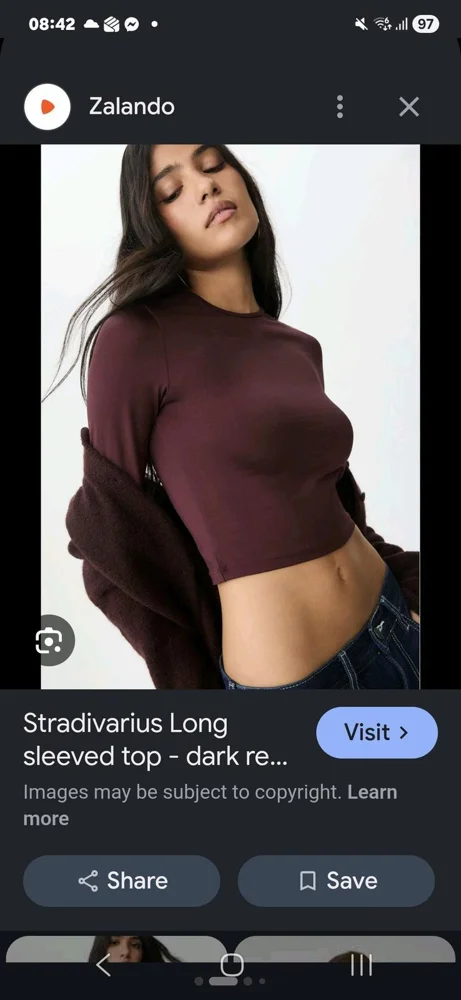 Stradivarius Long Sleeve, size S / 36 / 8, photo 2