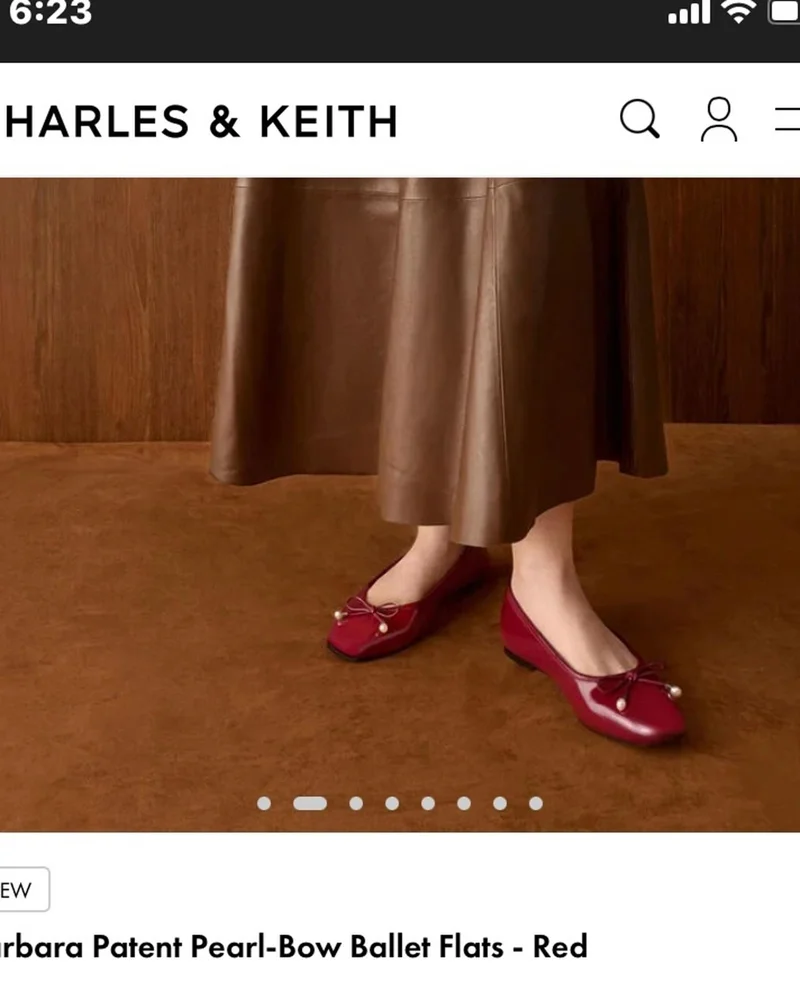Charles & Keith Flats, size 39, photo 3