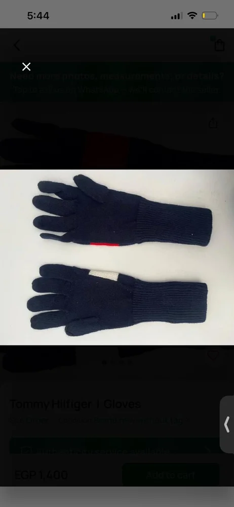 Tommy Hilfiger Gloves, size One size, photo 4