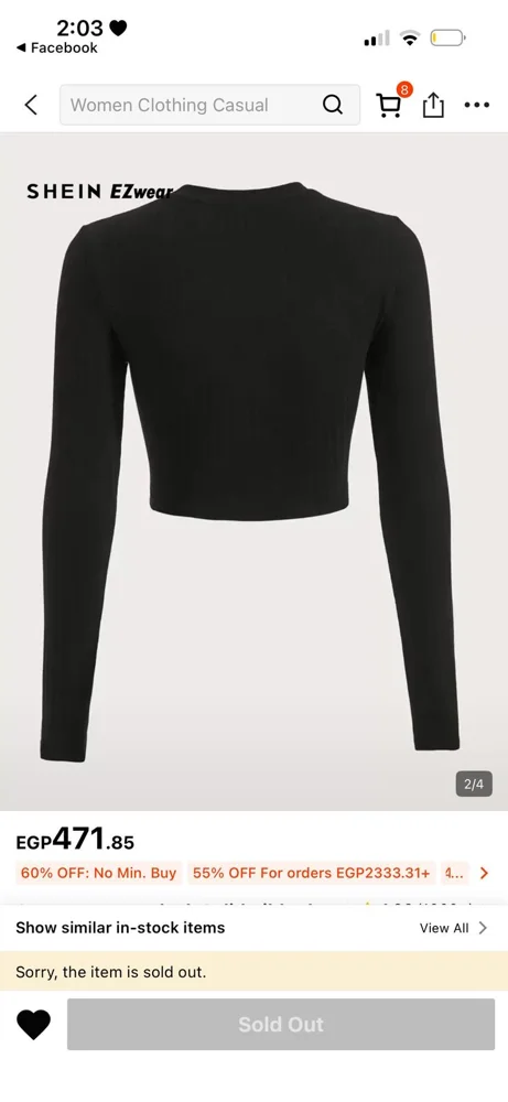 Shein Long Sleeve, size S / 36 / 8, photo 4