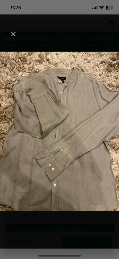 Massimo Dutti Long Sleeve Shirts