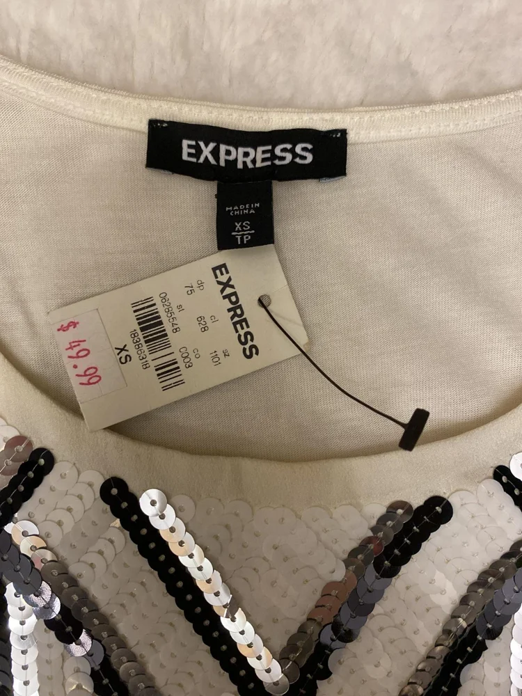 Express Blouses, size XS / 34 / 6, photo 3