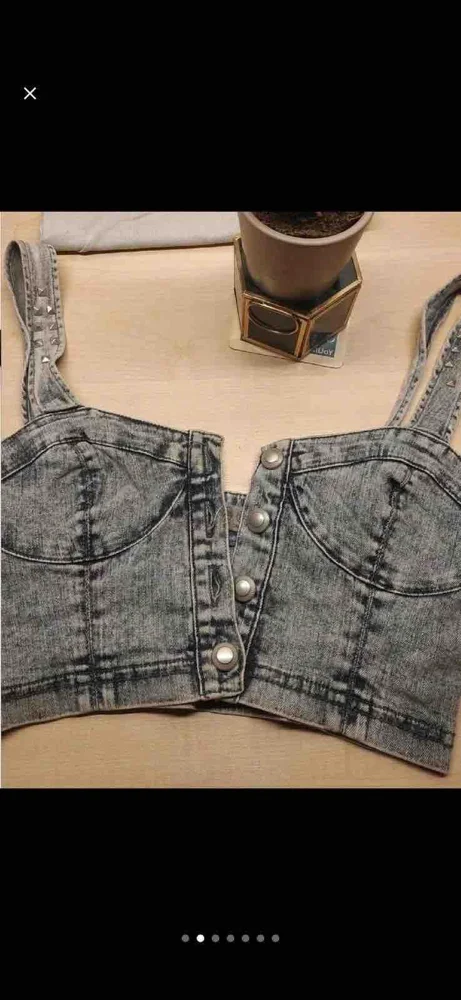 Denim Co Crop Tops, size S / 36 / 8, photo 3