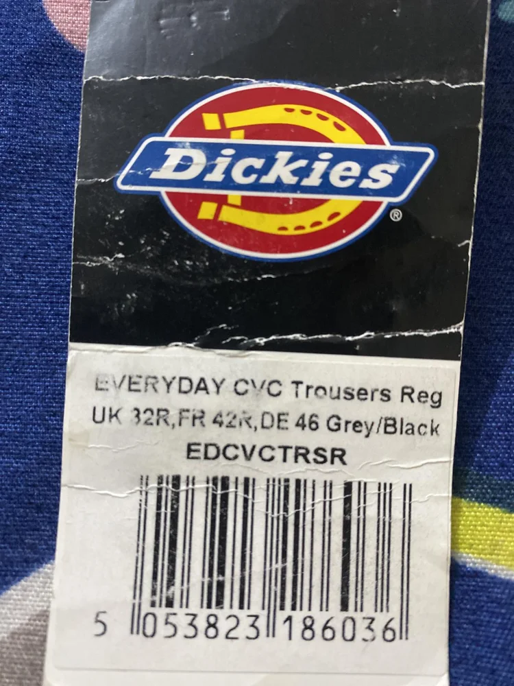 Dickies Pants, size W33, photo 3