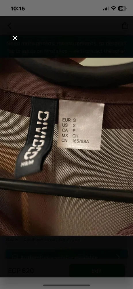 H&M Shirts, size S / 36 / 8, photo 3