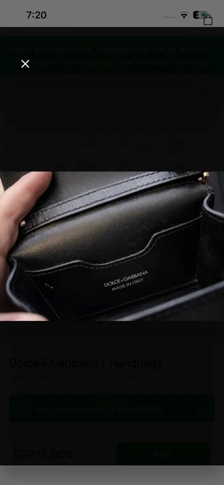 Dolce & Gabbana Mini Bag, size Other, photo 3