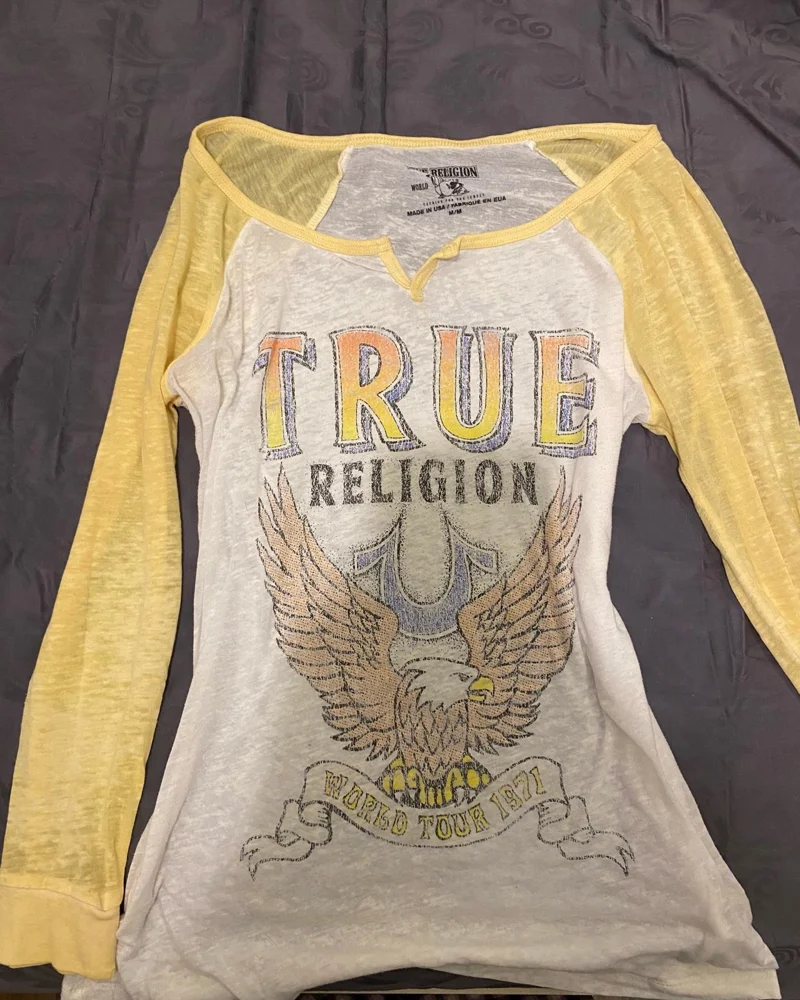 True Religion T-shirts, size M / 38 / 10, photo 2