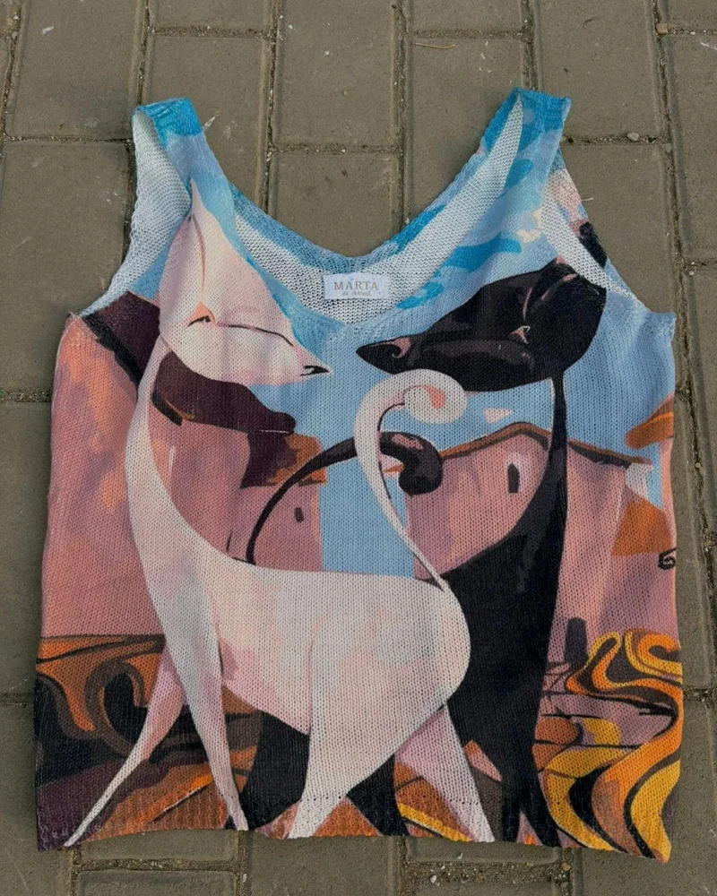 CHAOS by Marta Boliglova Tank Tops, size M / 38 / 10, photo 2