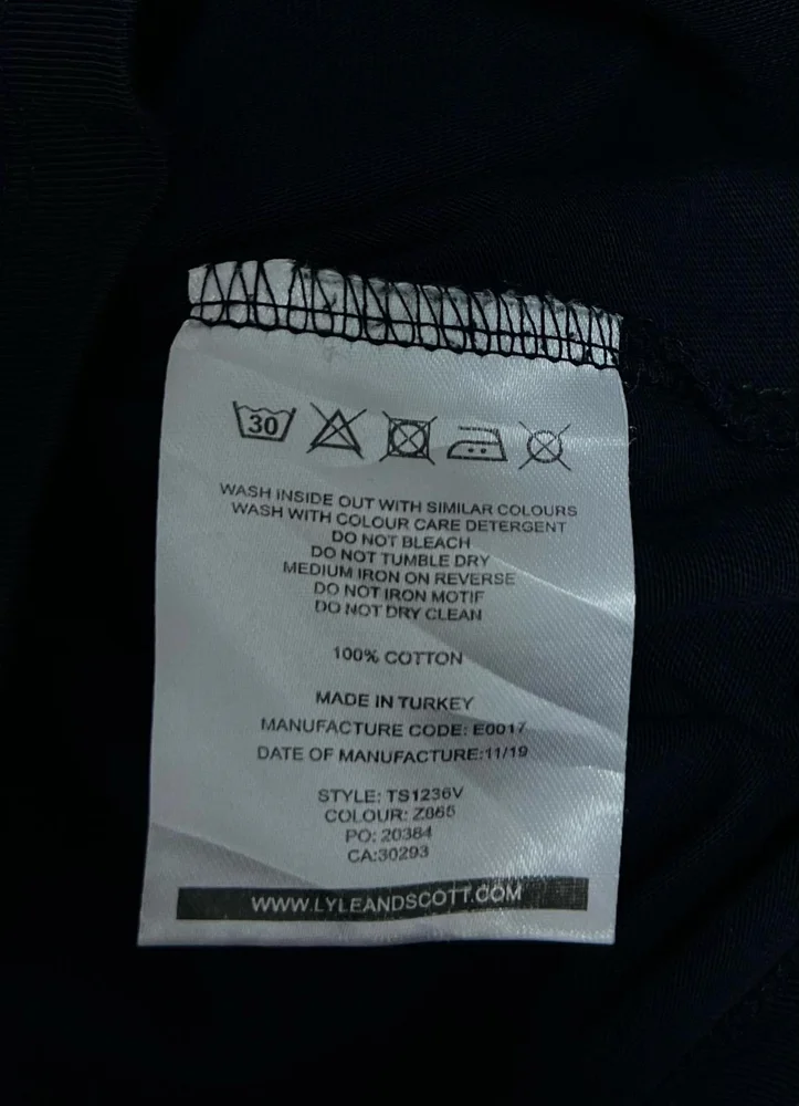 Lyle & Scott T-shirts, size M, photo 3