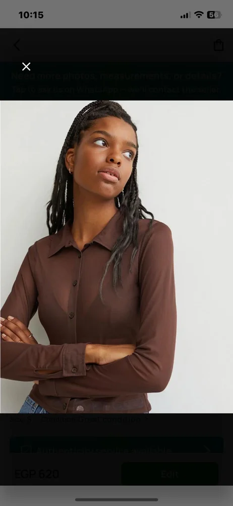 H&M Shirts, size S / 36 / 8, photo 2