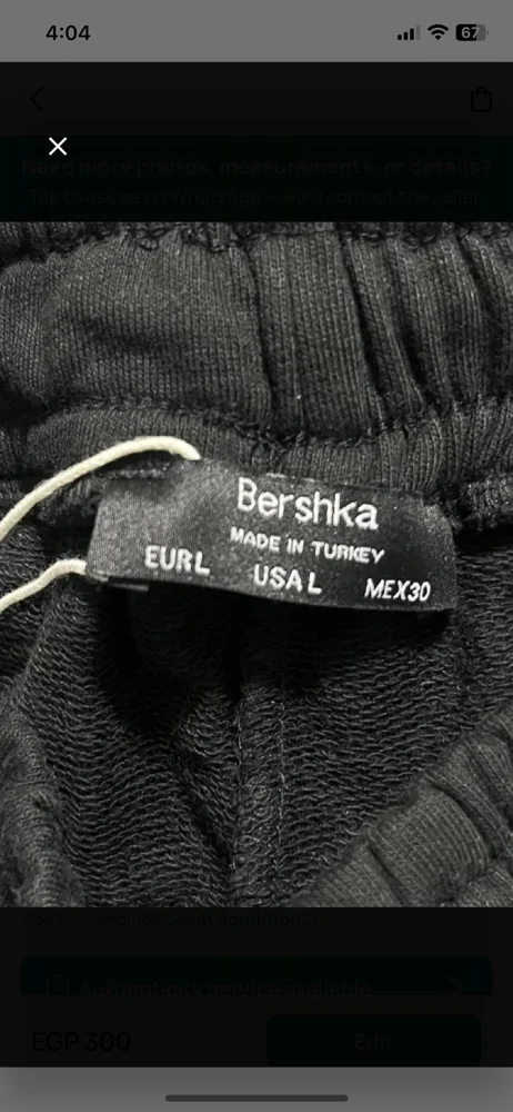 Bershka Shorts, size L / 40 / 12, photo 4