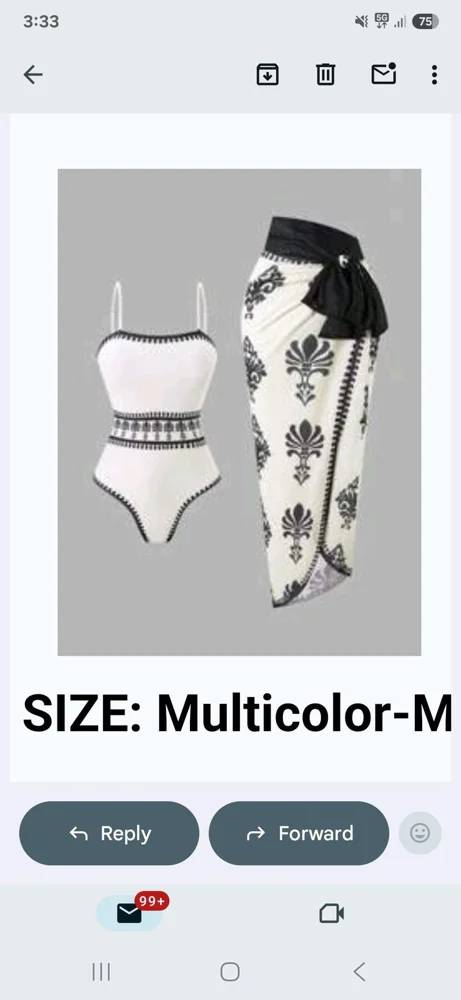 Shein One-Piece Swimsuits, size M / 38 / 10, photo 2