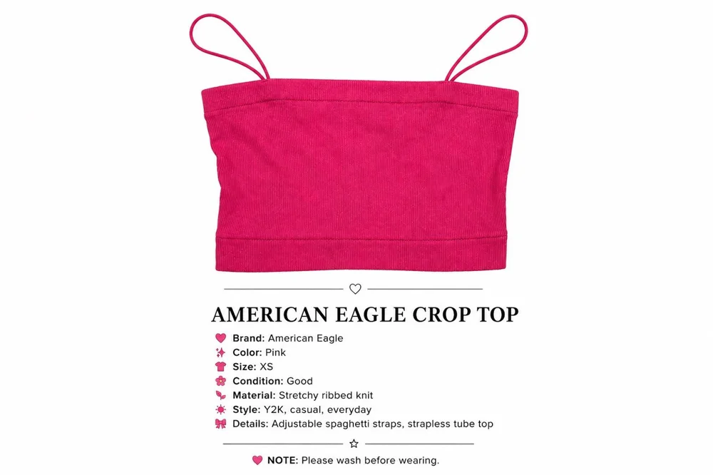 American Eagle Crop Tops