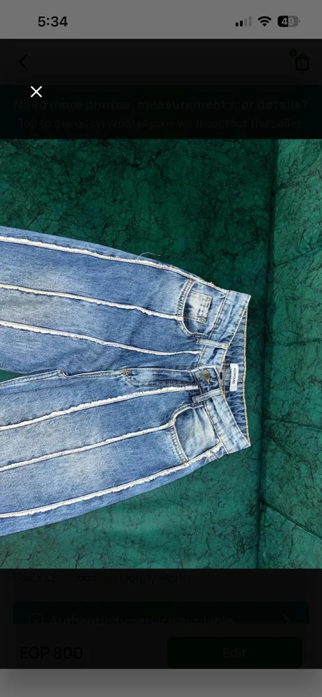 Notfound Co Jeans, size XXS / 32 / 4, photo 2