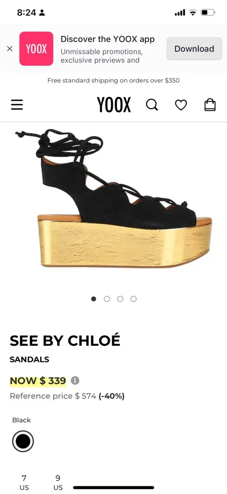 See By Chloé Sandals, size 38, photo 2