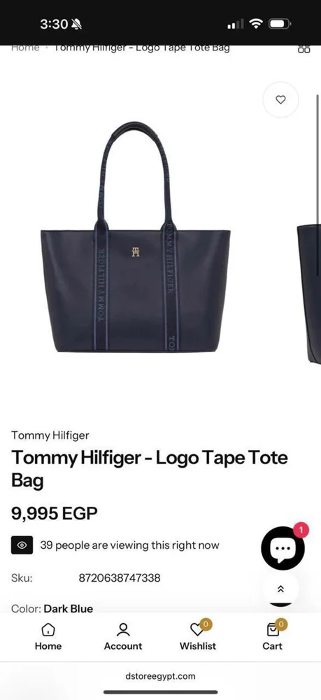 Tommy Hilfiger Tote Bag