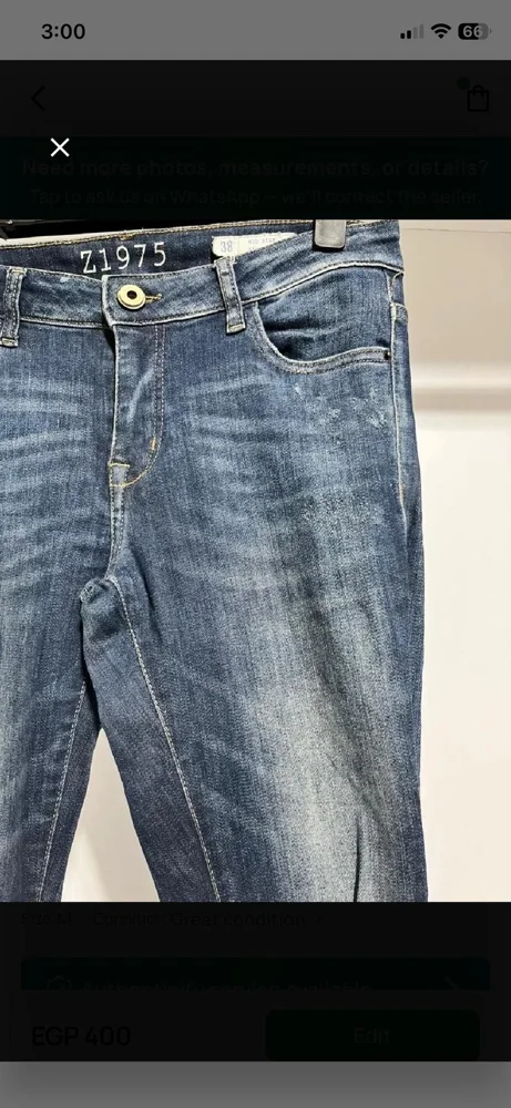 Zara Jeans, size M / 38 / 10, photo 3