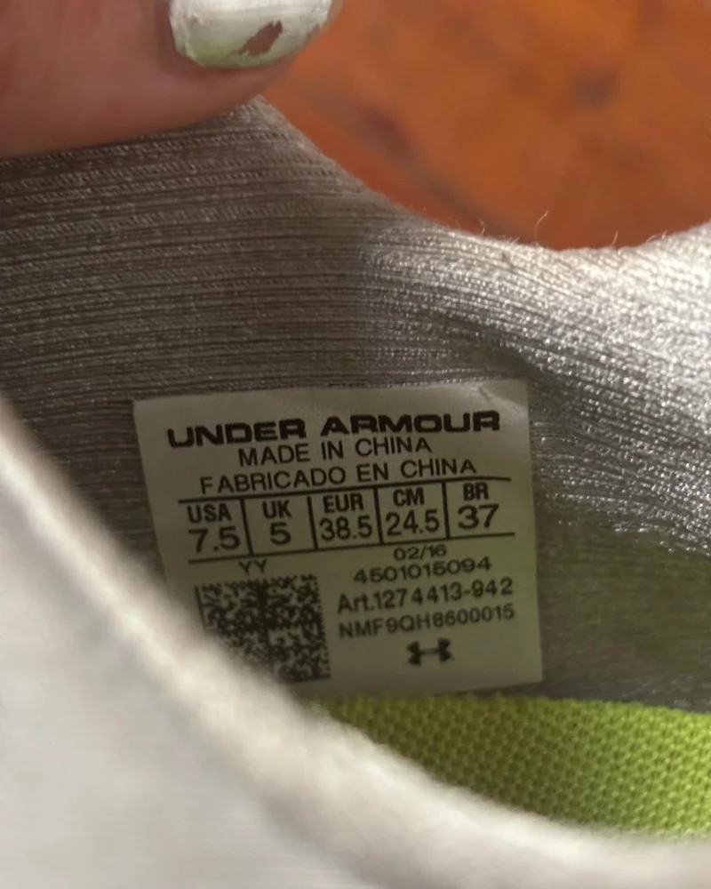 Under Armour Sneakers, size 38.5, photo 3