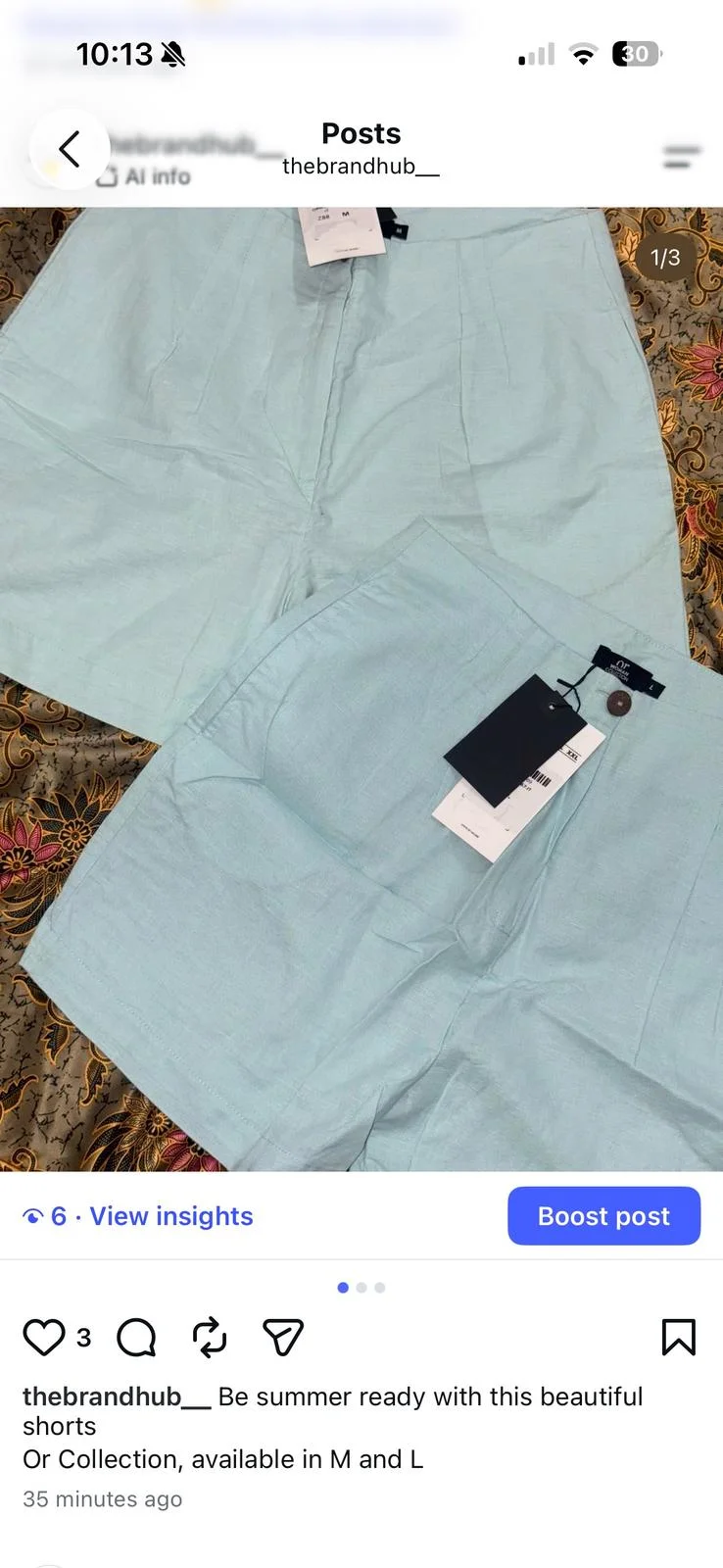 Shorts, size M / 38 / 10, photo 1