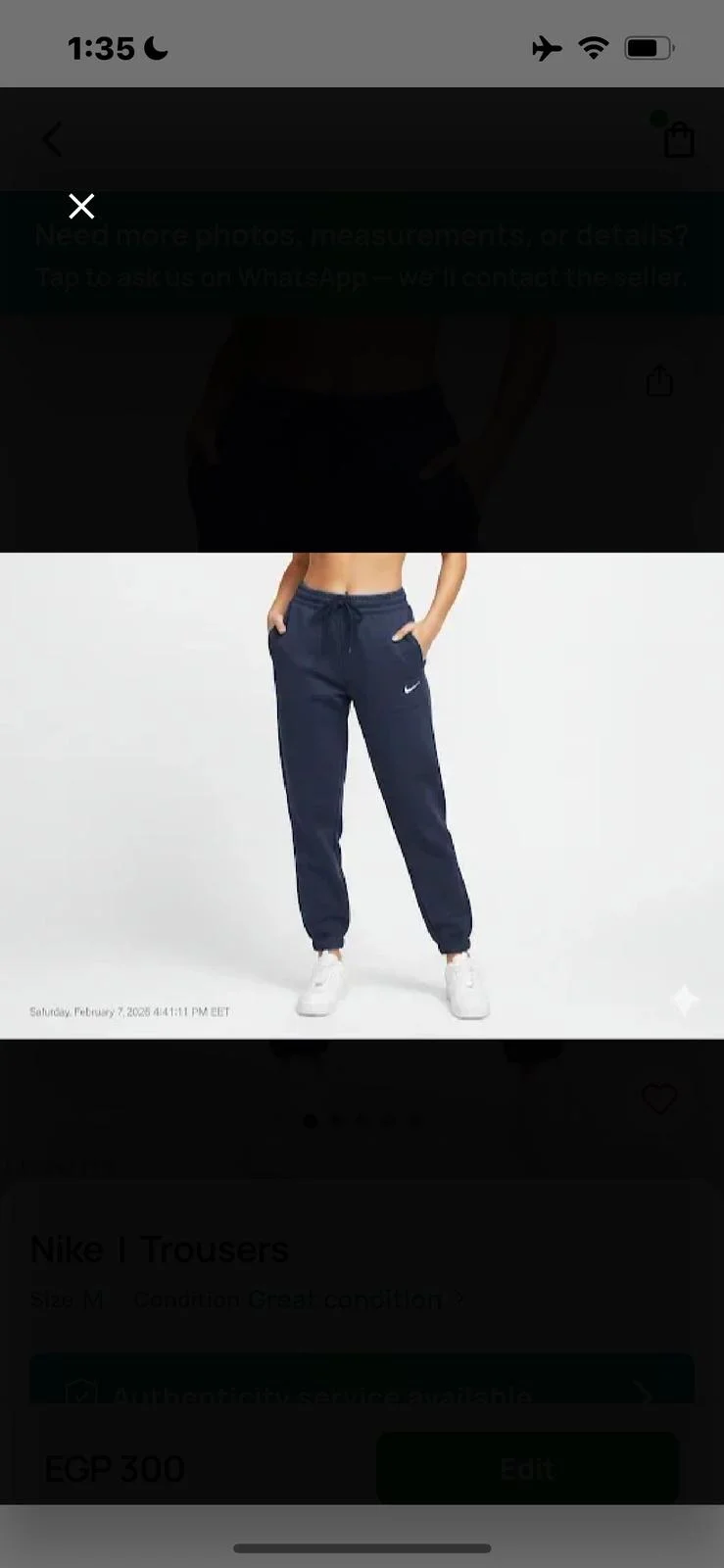 Nike Sweatpants, size M / 38 / 10, photo 1