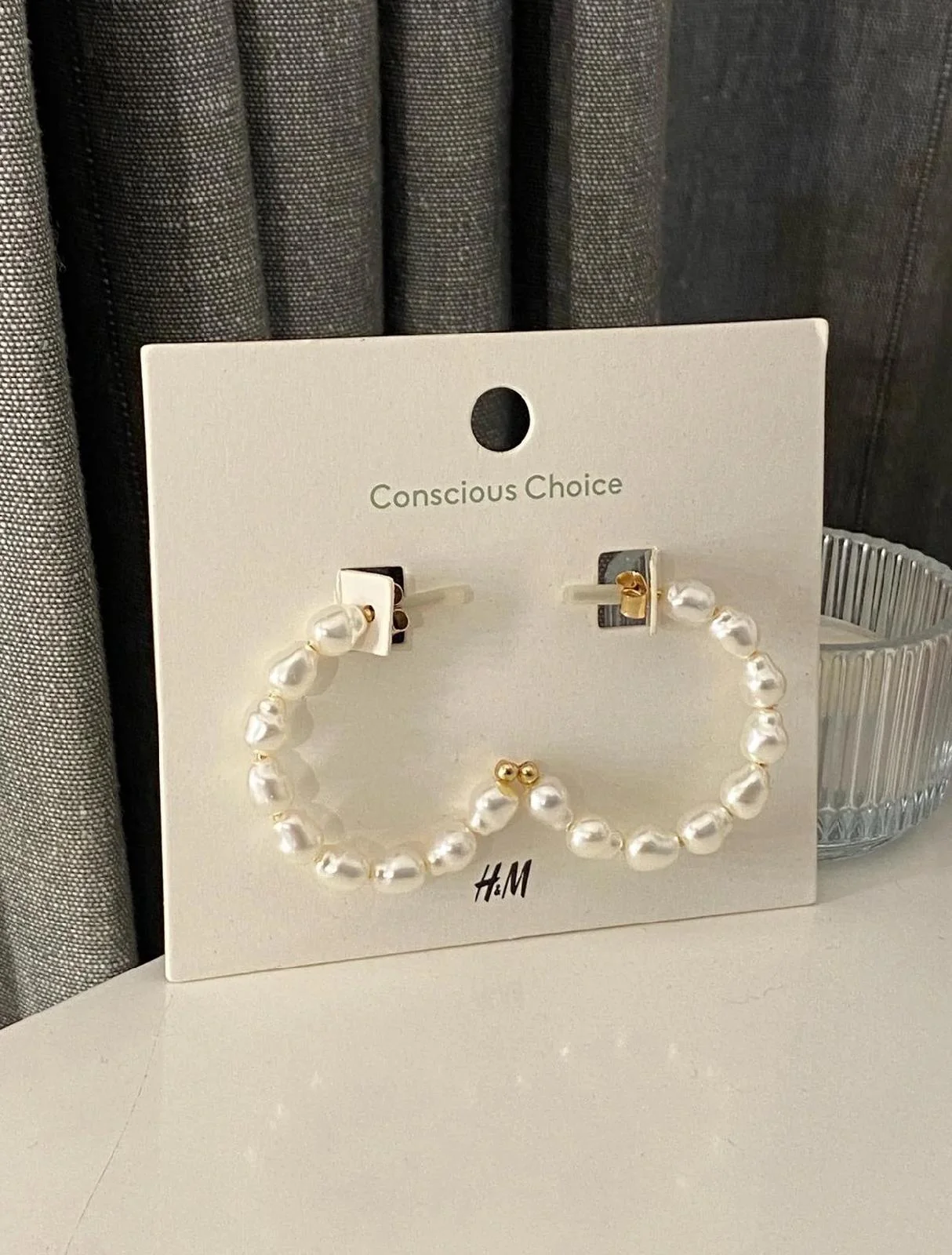 H&M Earrings, size One size, photo 1