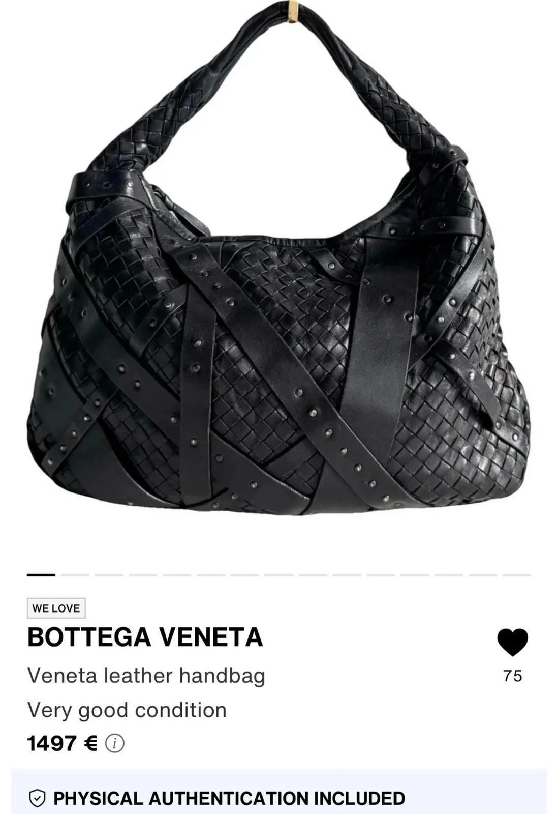 Bottega Veneta Shoulder Bag, size Other, photo 1