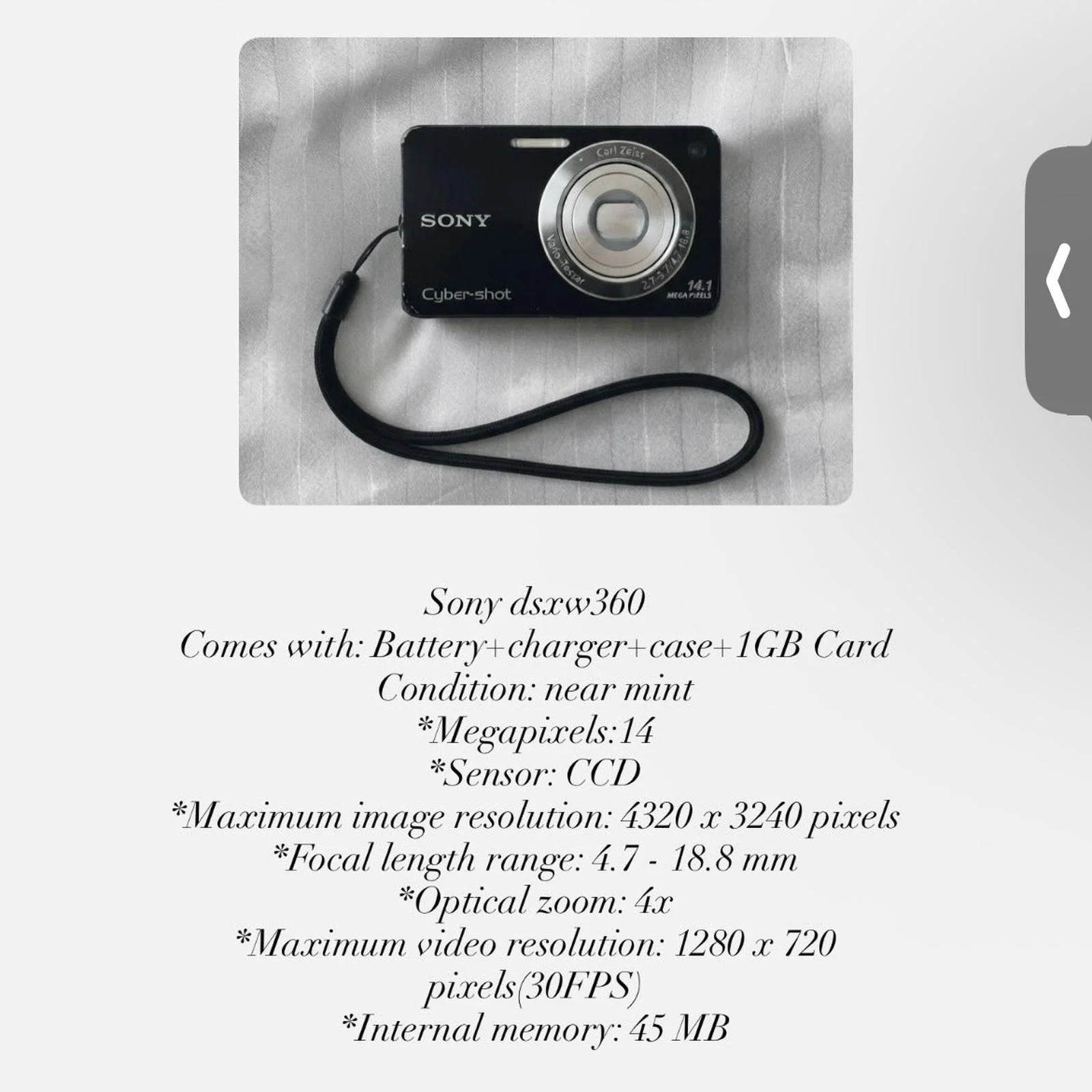 Sony Digital Cameras, size Other, photo 1
