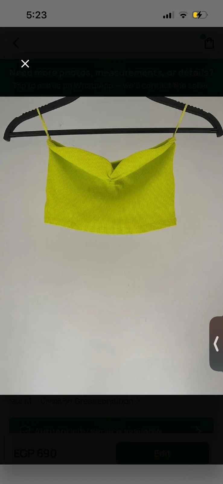 Bershka Crop Tops, size M / 38 / 10, photo 1