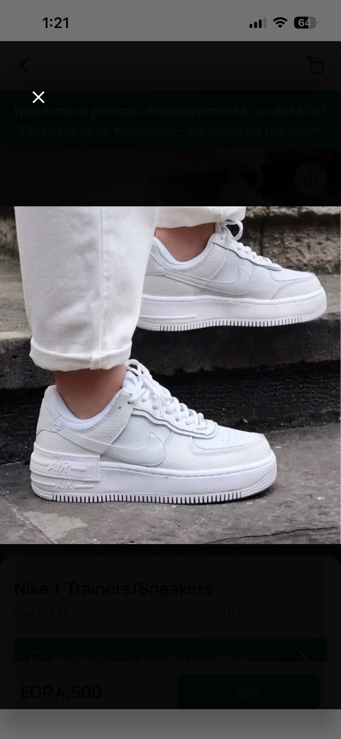 Nike Sneakers, size 36.5, photo 1