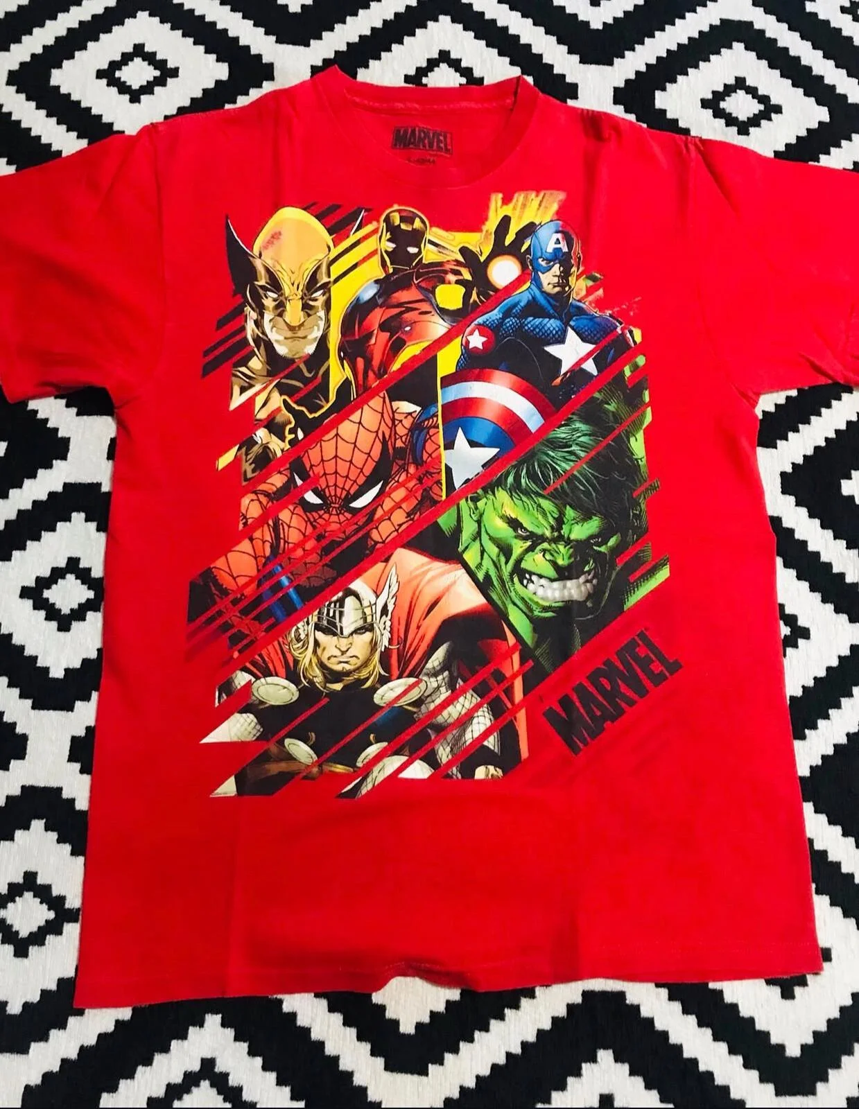 Marvel T-shirts, size L, photo 1