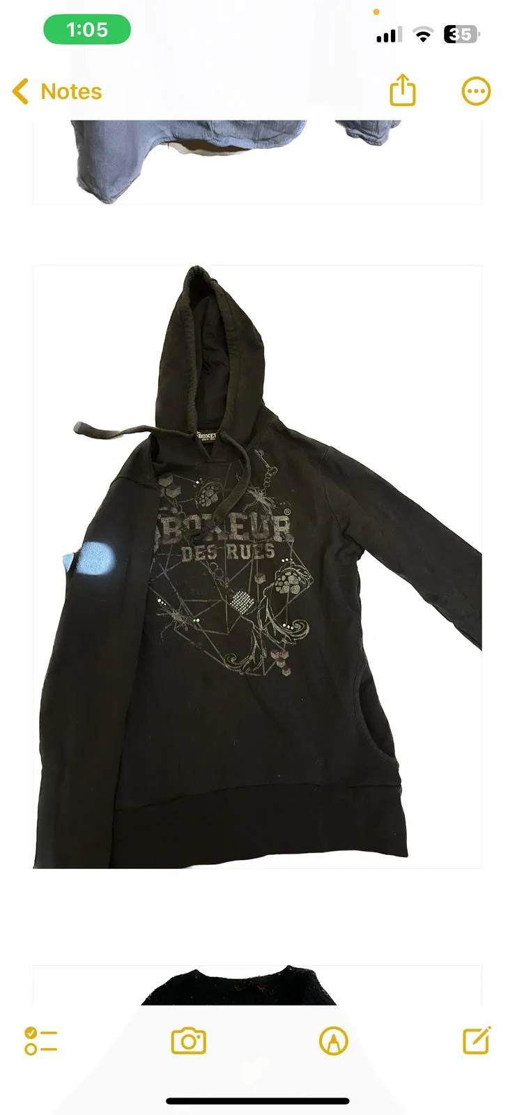 BOXEUR DES RUES Hoodies, size S / 36 / 8, photo 1