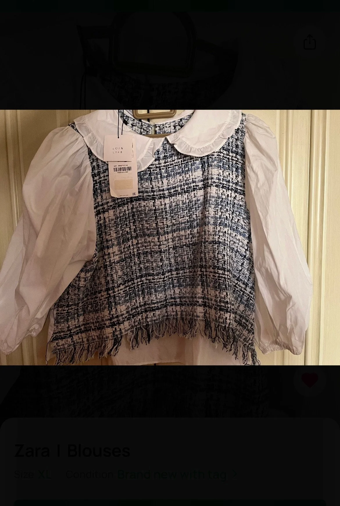 Zara Blouses, size XL / 42 / 14, photo 1