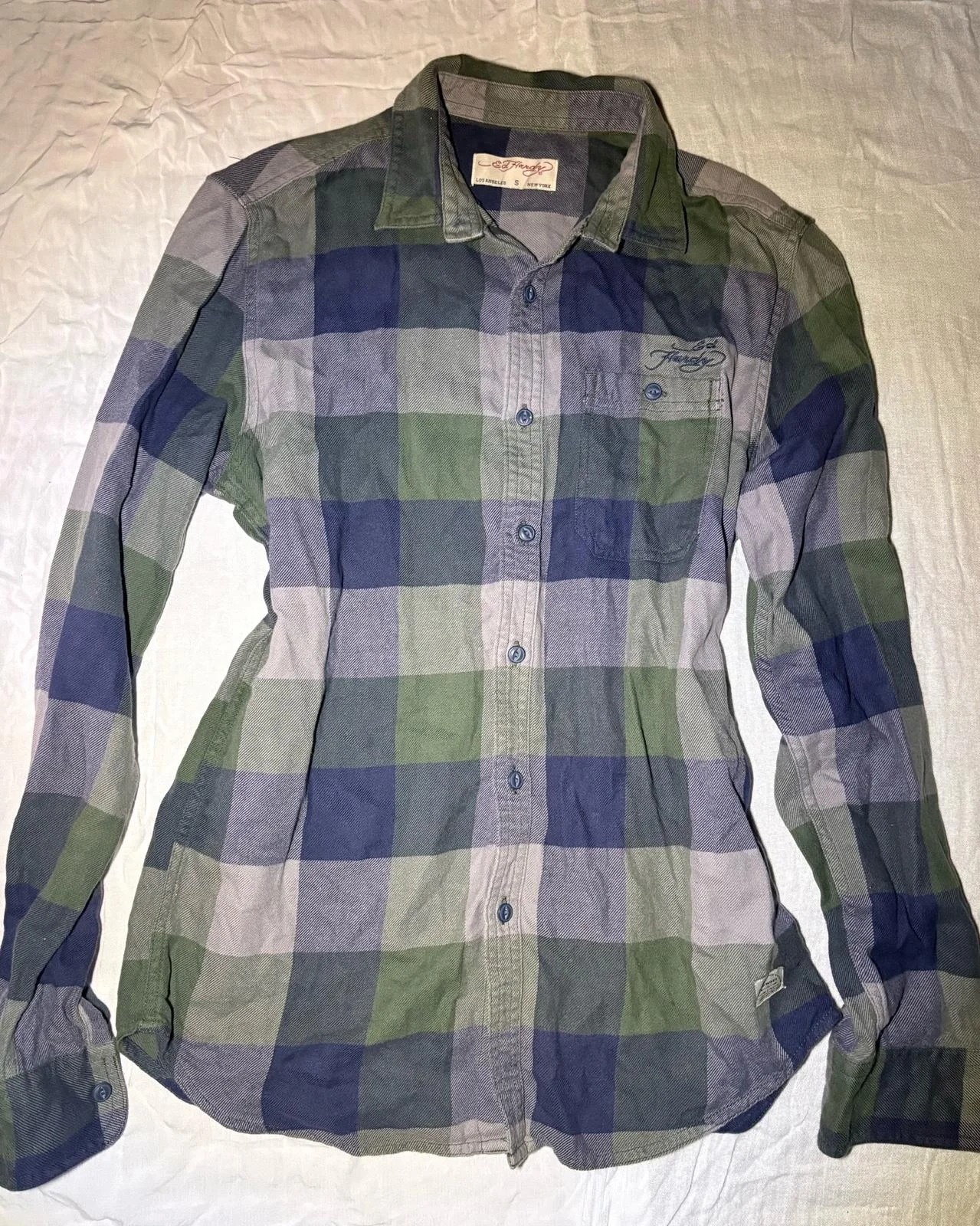 Ed Hardy Long Sleeve Shirts, size S, photo 1