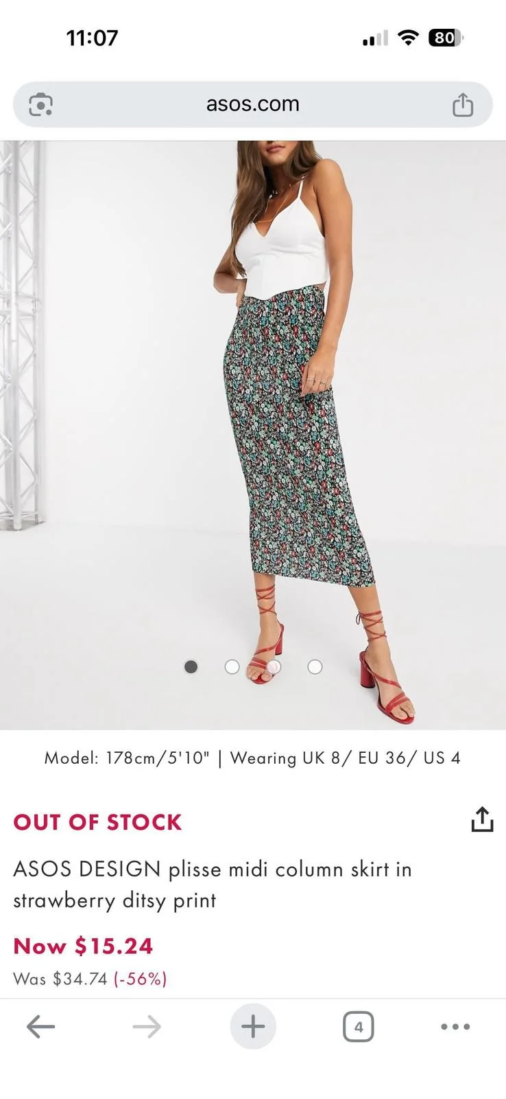 ASOS Skirts, size M / 38 / 10, photo 1