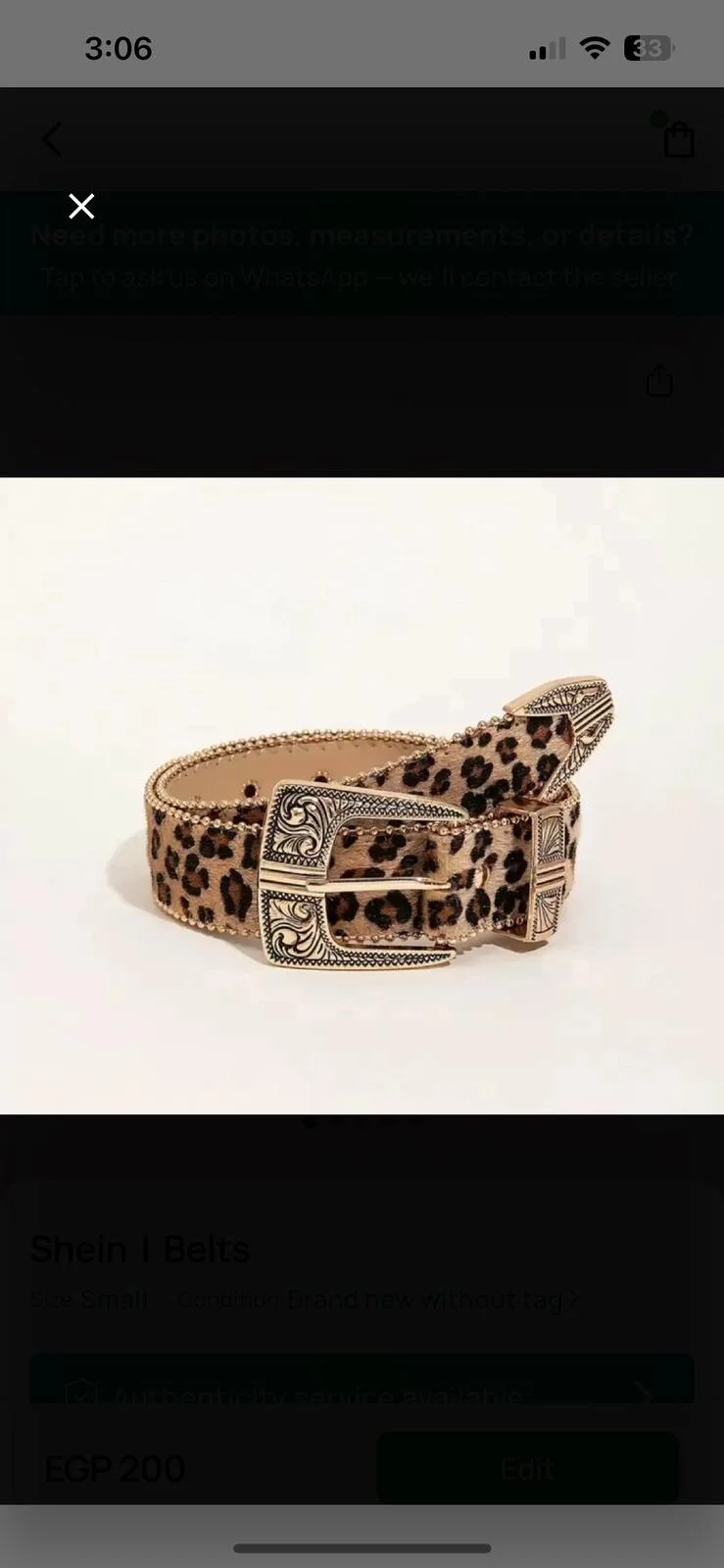 Shein Belts, size One size, photo 1