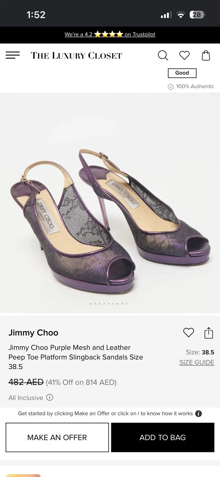 Jimmy Choo Pumps, size 37.5, photo 1