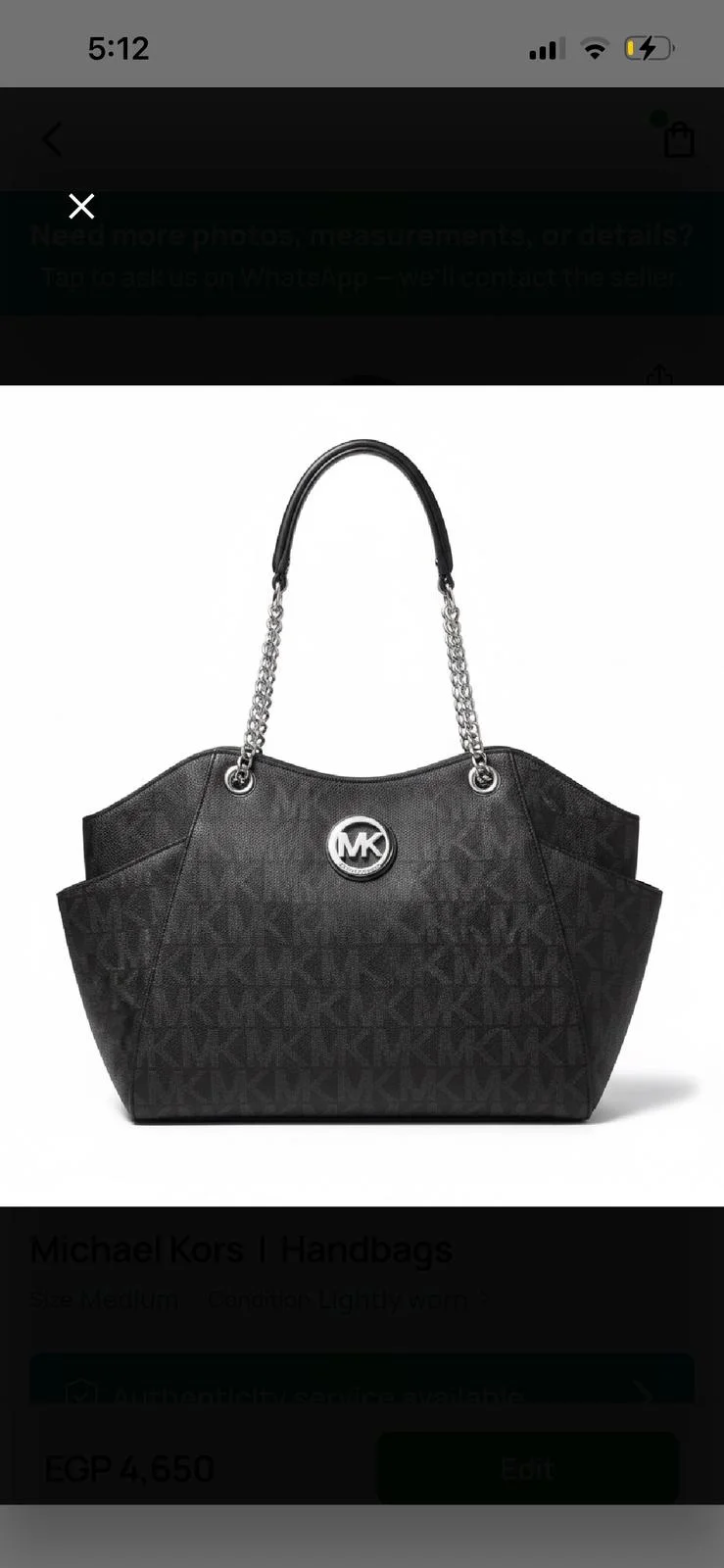 Michael Kors Shoulder Bag, size Other, photo 1