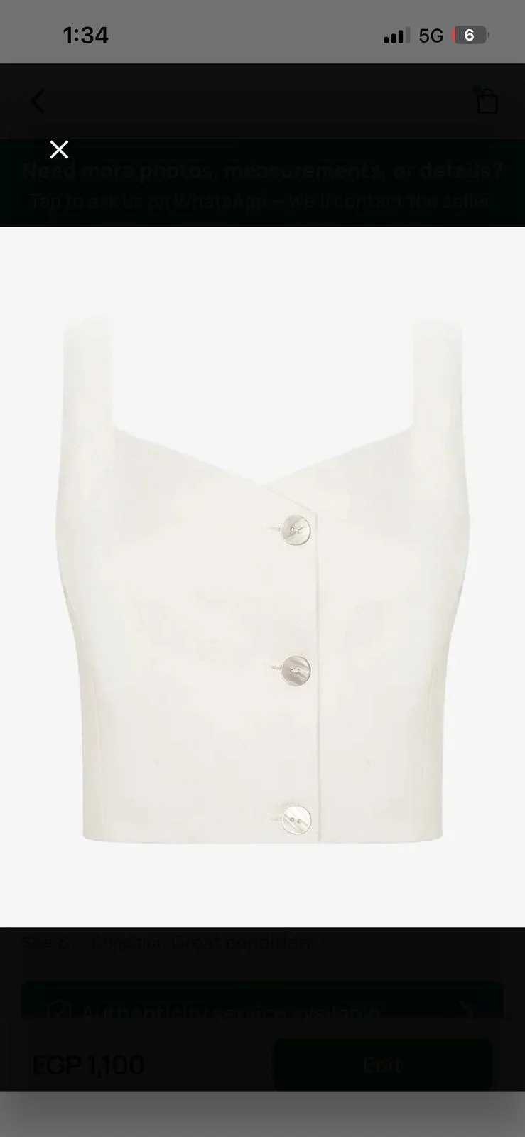 Pierre Cardin Vests, size S / 36 / 8, photo 1