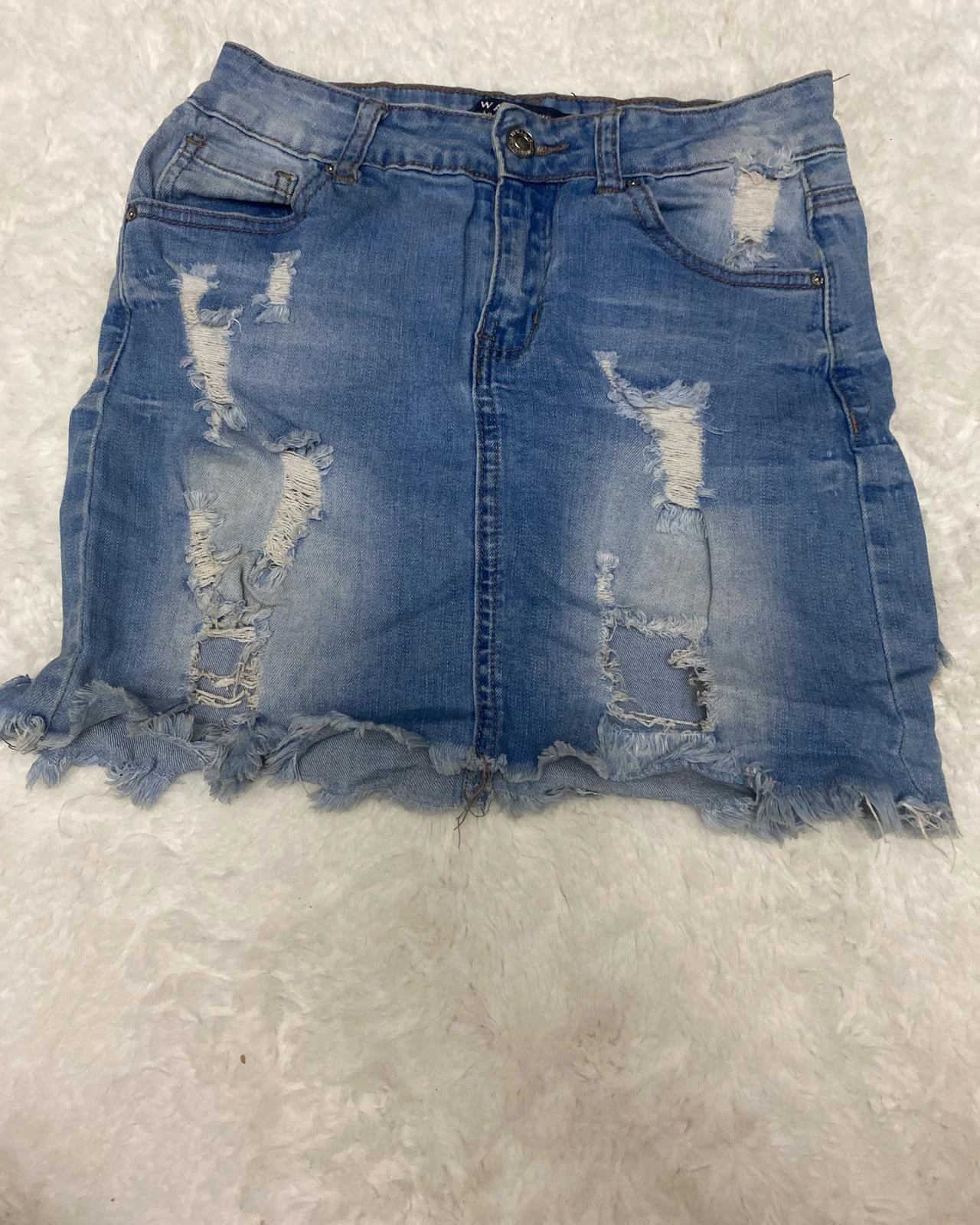 Wax Jean Skirts, size S / 36 / 8, photo 1