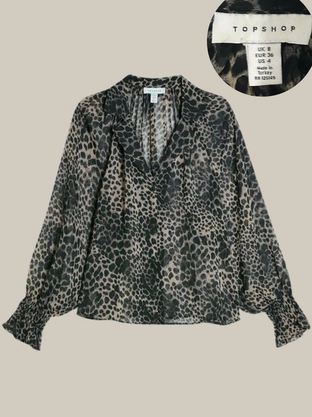 Topshop Long Sleeve, size S / 36 / 8, photo 1