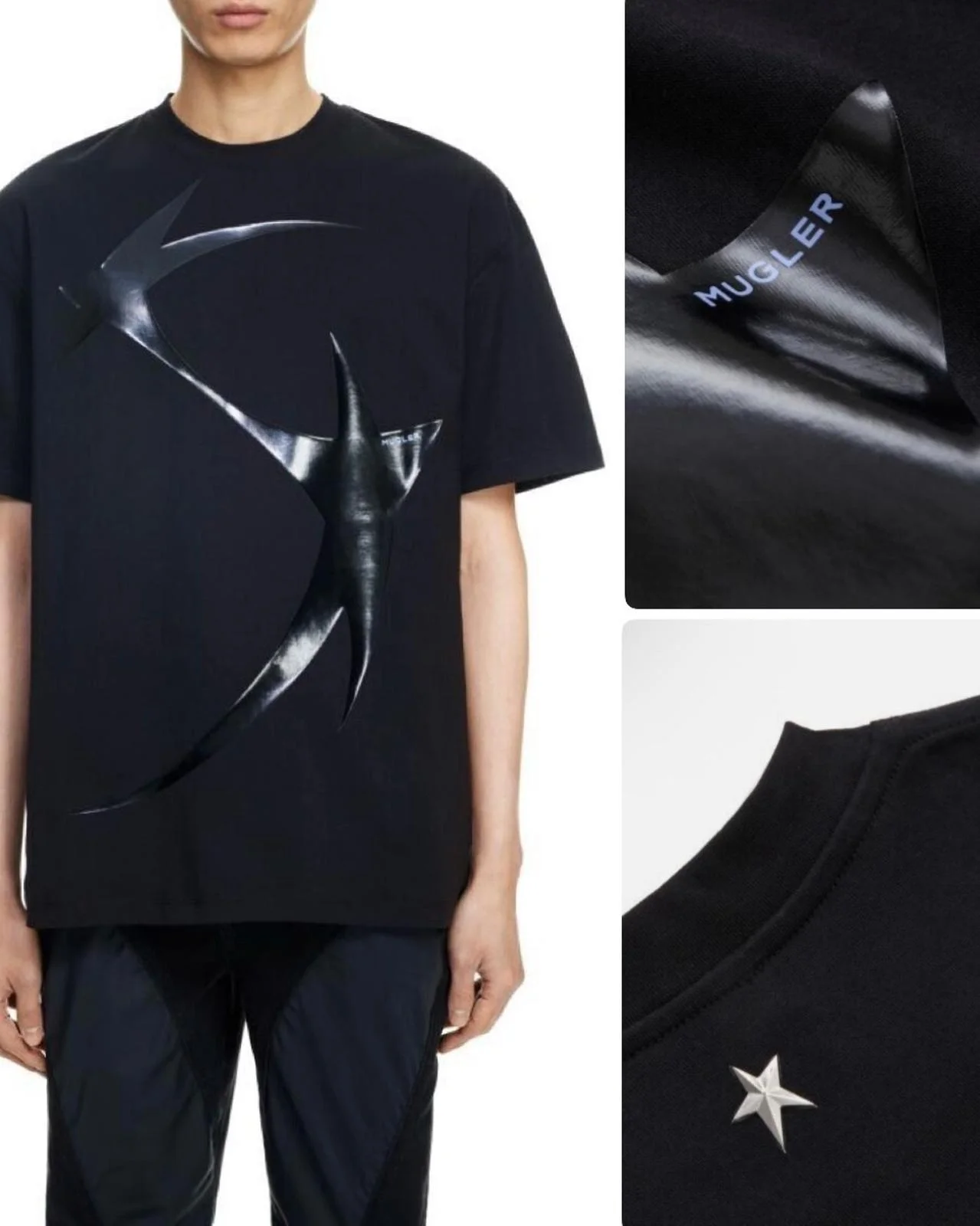 Mugler T-shirts, size L, photo 1