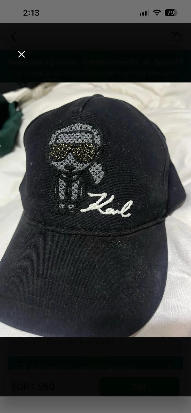 Karl Lagerfeld Hats & Caps, size One size, photo 1