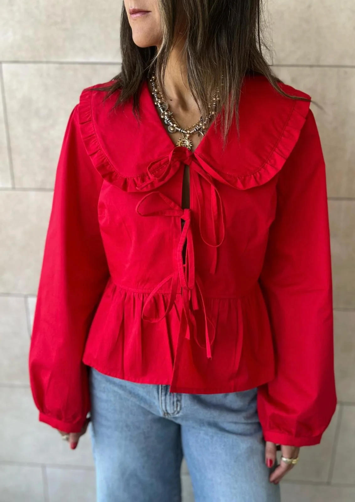 Frillu Blouses, size L / 40 / 12, photo 1