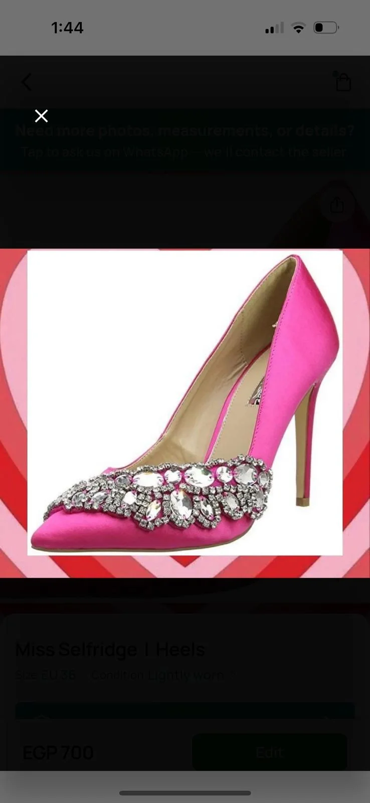 Miss Selfridge Pumps, size 36, photo 1