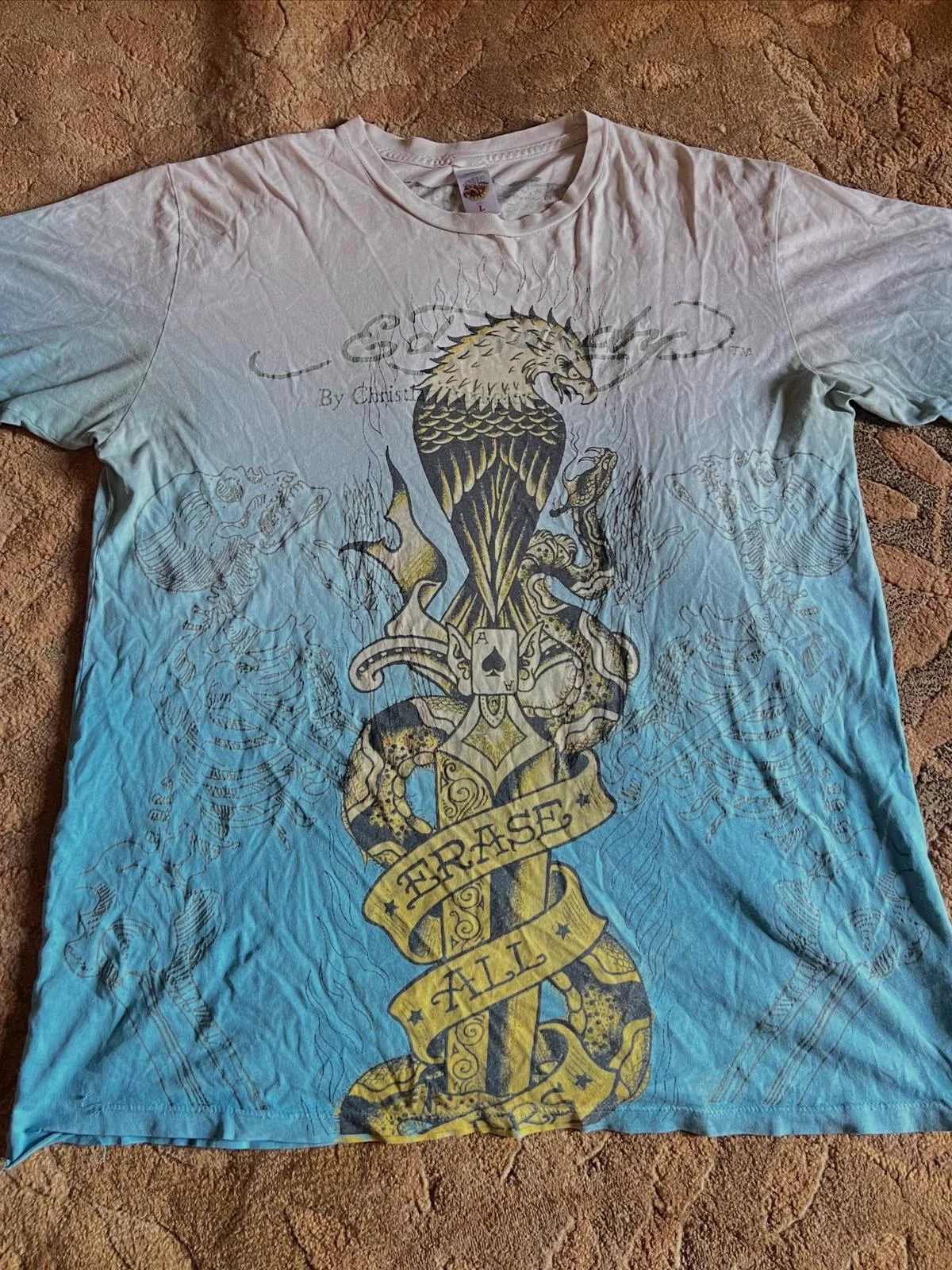 Ed Hardy T-shirts, size L, photo 1